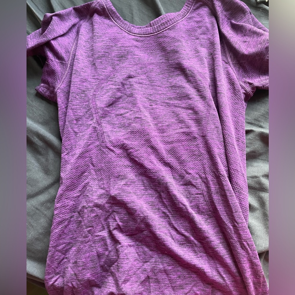 OBO || Purple Swiftly Lululemon shirt size 8